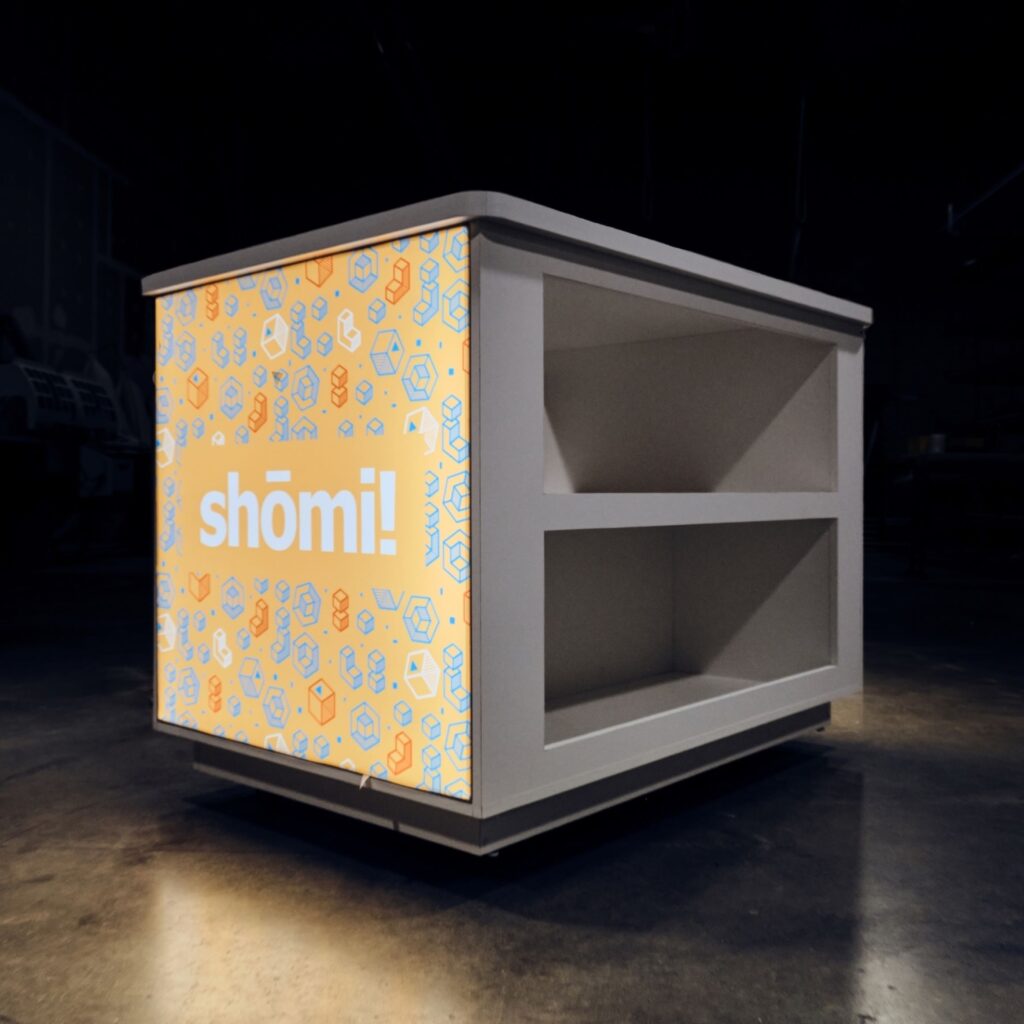 photo of Lightbox furniture made by shomi!